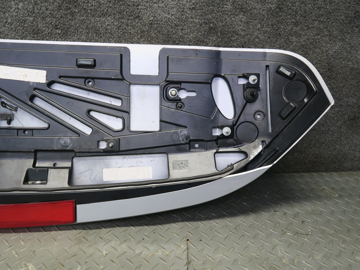 2014-2018 BMW F15 X5 Rear Trunk Tailgate Liftgate Spoiler W/ Brake Light