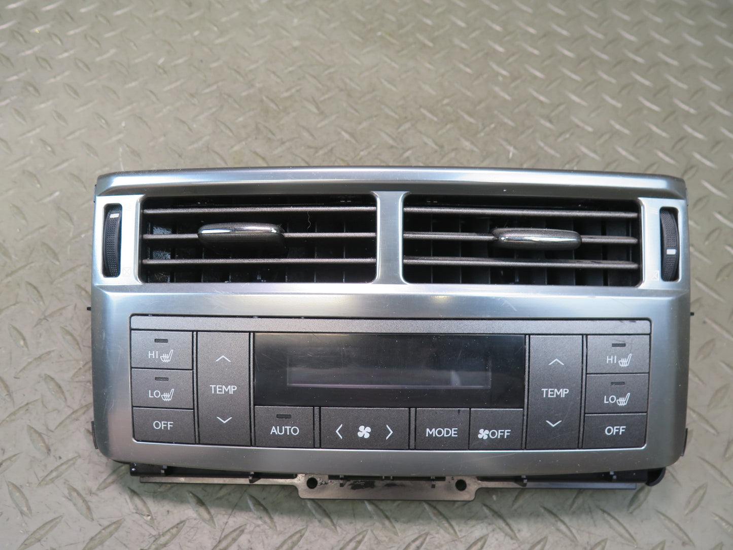 2008-2011 Lexus URJ201L LX570 Rear Tmeperature A/C Heater Climate Control Panel