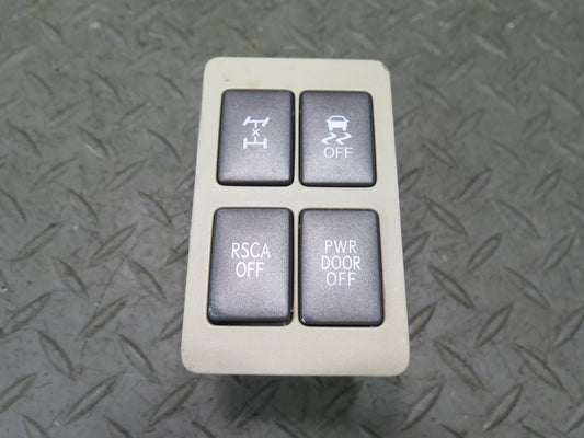 08-11 Lexus URJ201L LX570 Differential Lock Rsca Power Liftgate Traction Switch