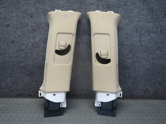 2008-2011 Lexus URJ201L LX570 Rear Left & Right C-pillar Upper Trim Panel Set