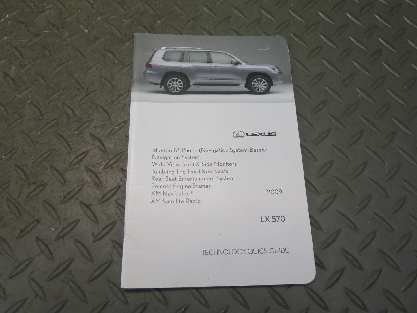 2009 Lexus URJ201L LX570 Owner User Operator Guide Manual Book Set W/ Case