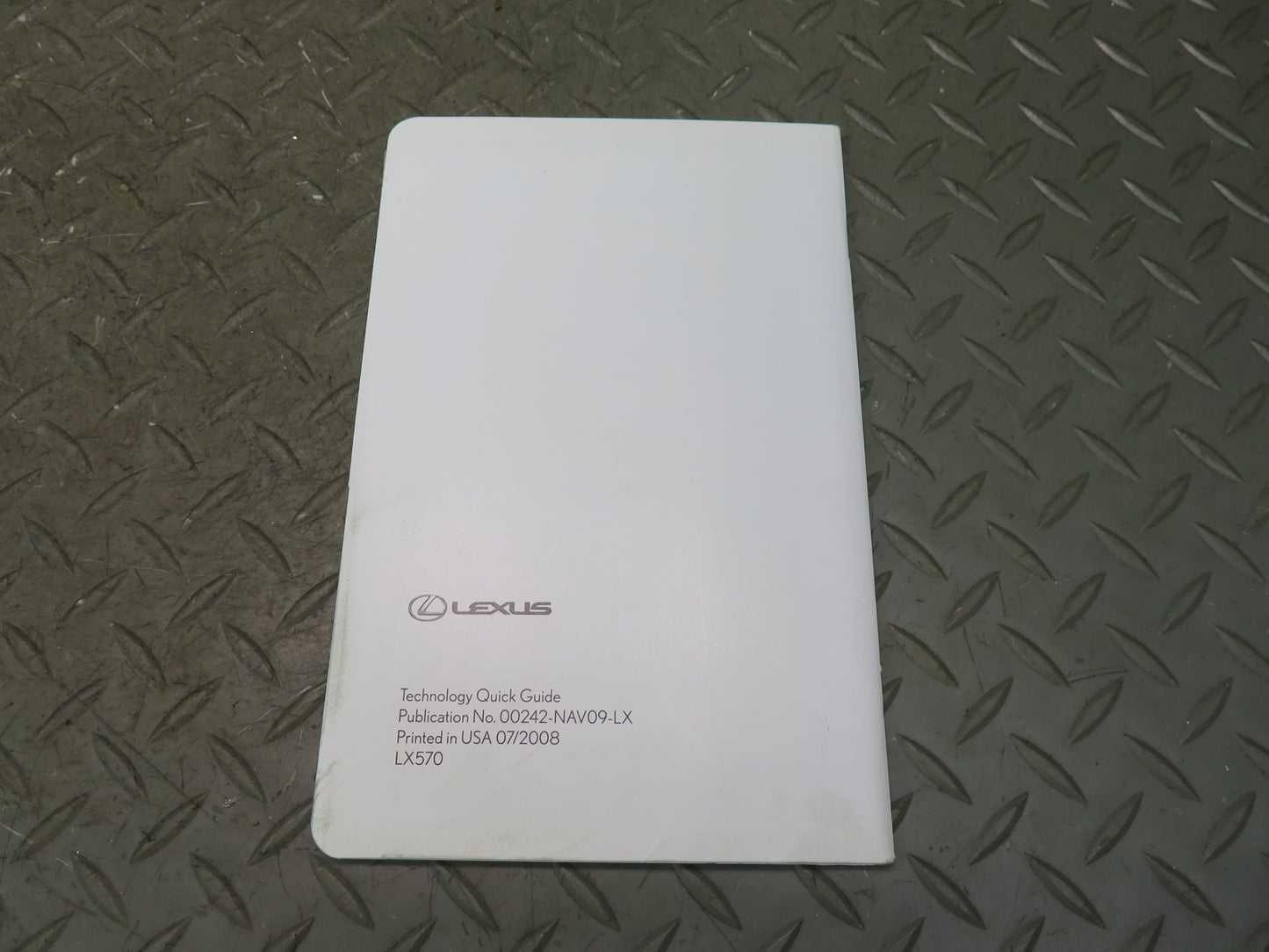 2009 Lexus URJ201L LX570 Owner User Operator Guide Manual Book Set W/ Case