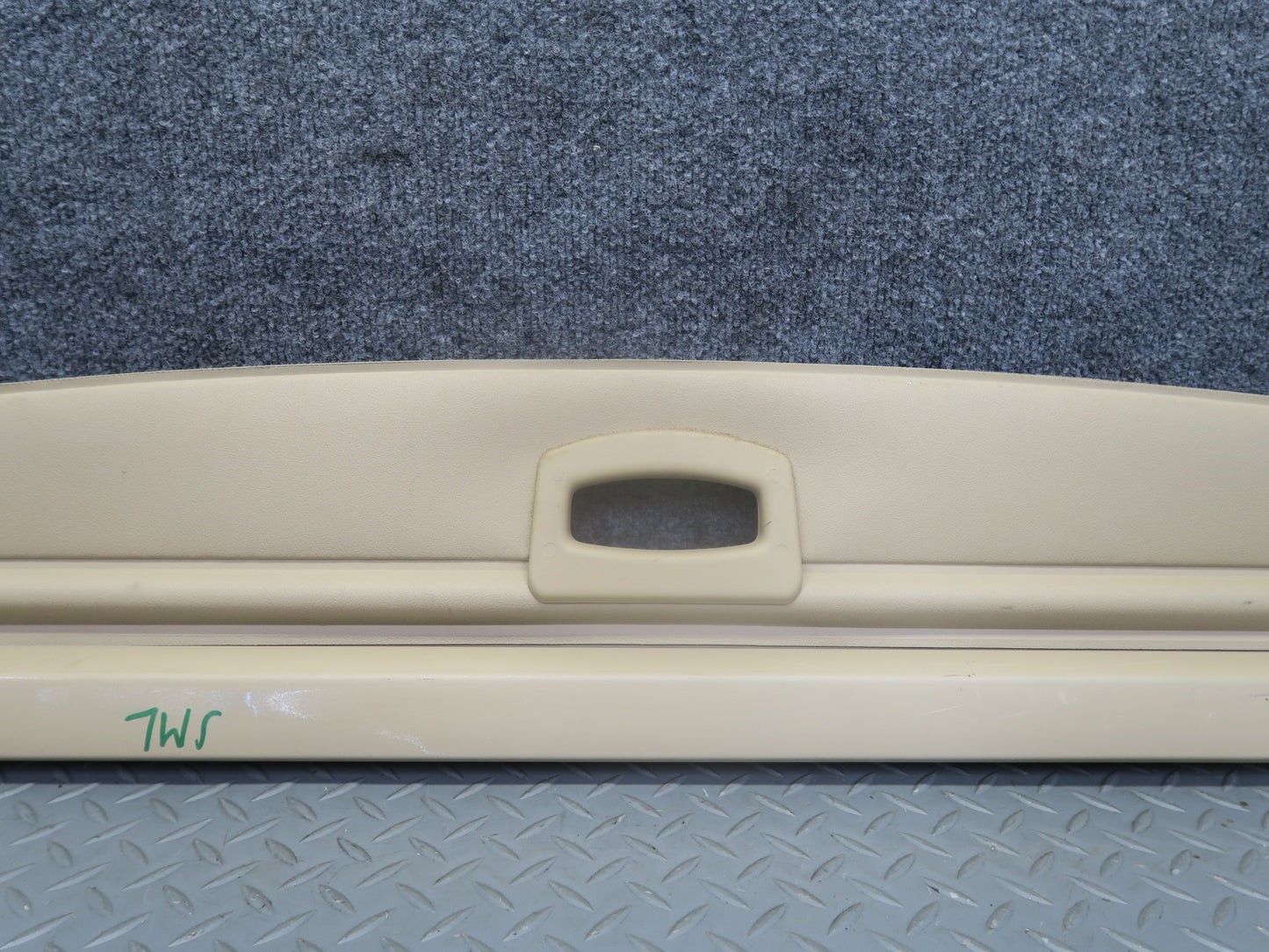 06-11 Mercedes W164 ML350 Rear Window Sun Shade Screen Roller Blind Beige OEM