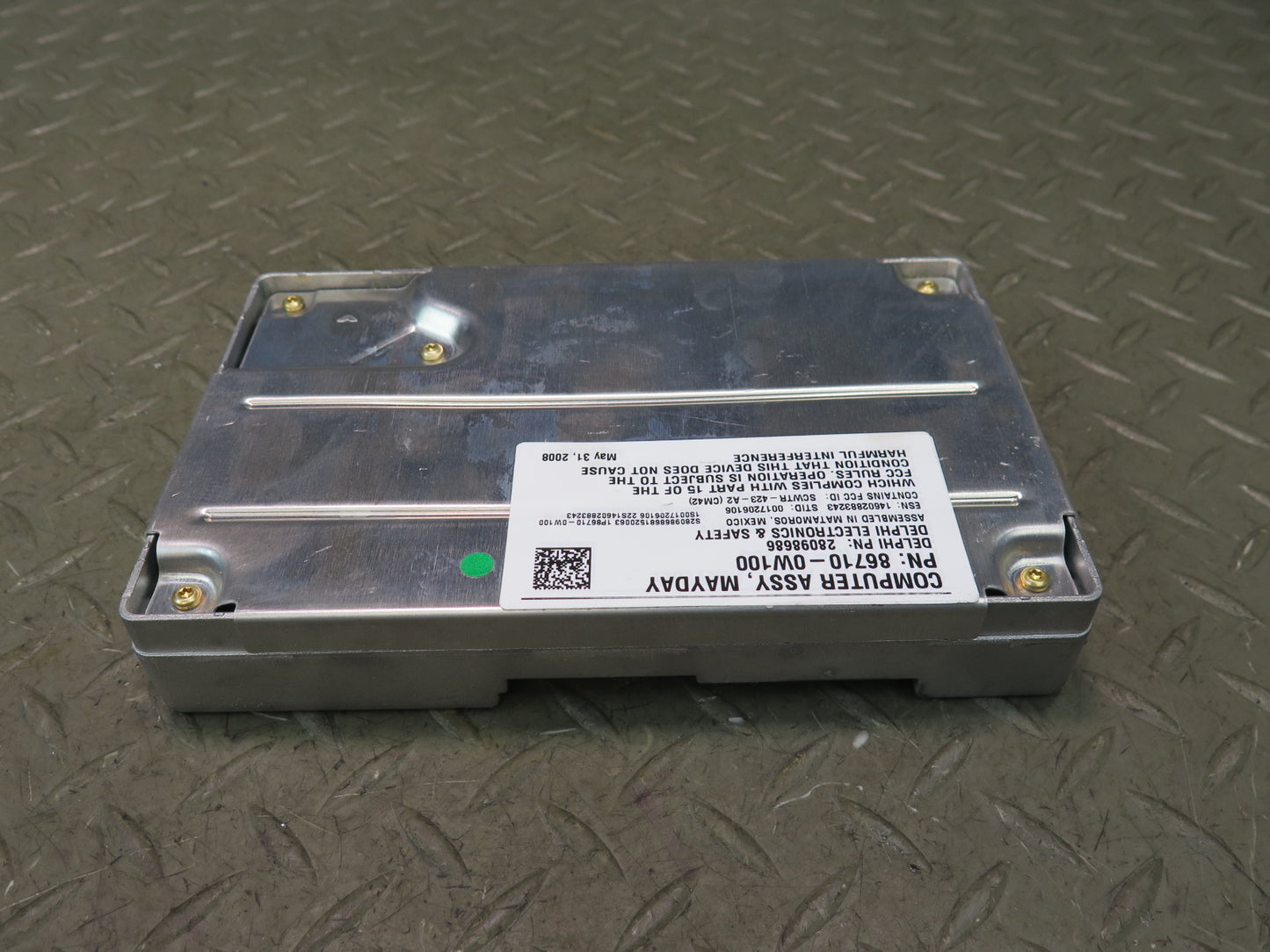 2008-2010 Lexus URJ201L LX570 Communication Telephone Control Module Unit