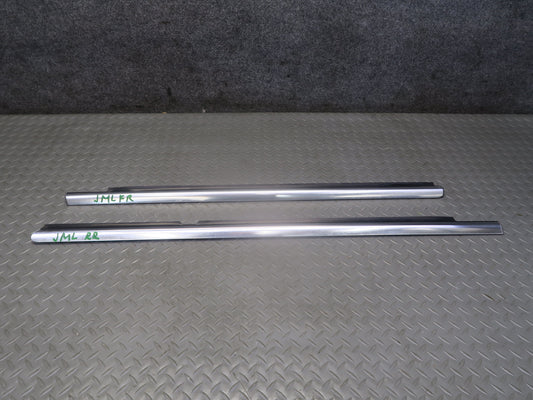 06-11 Mercedes W164 Ml-class Set of 2 Right Door Window Weatherstrip Molding OEM