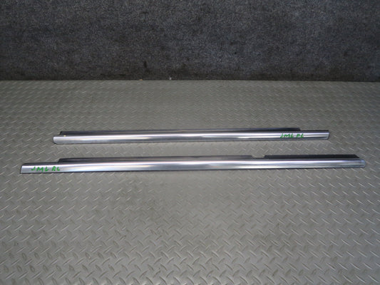 06-11 Mercedes W164 ML Set of 2 Front & Rear Left Door Weatherstrip Molding OEM