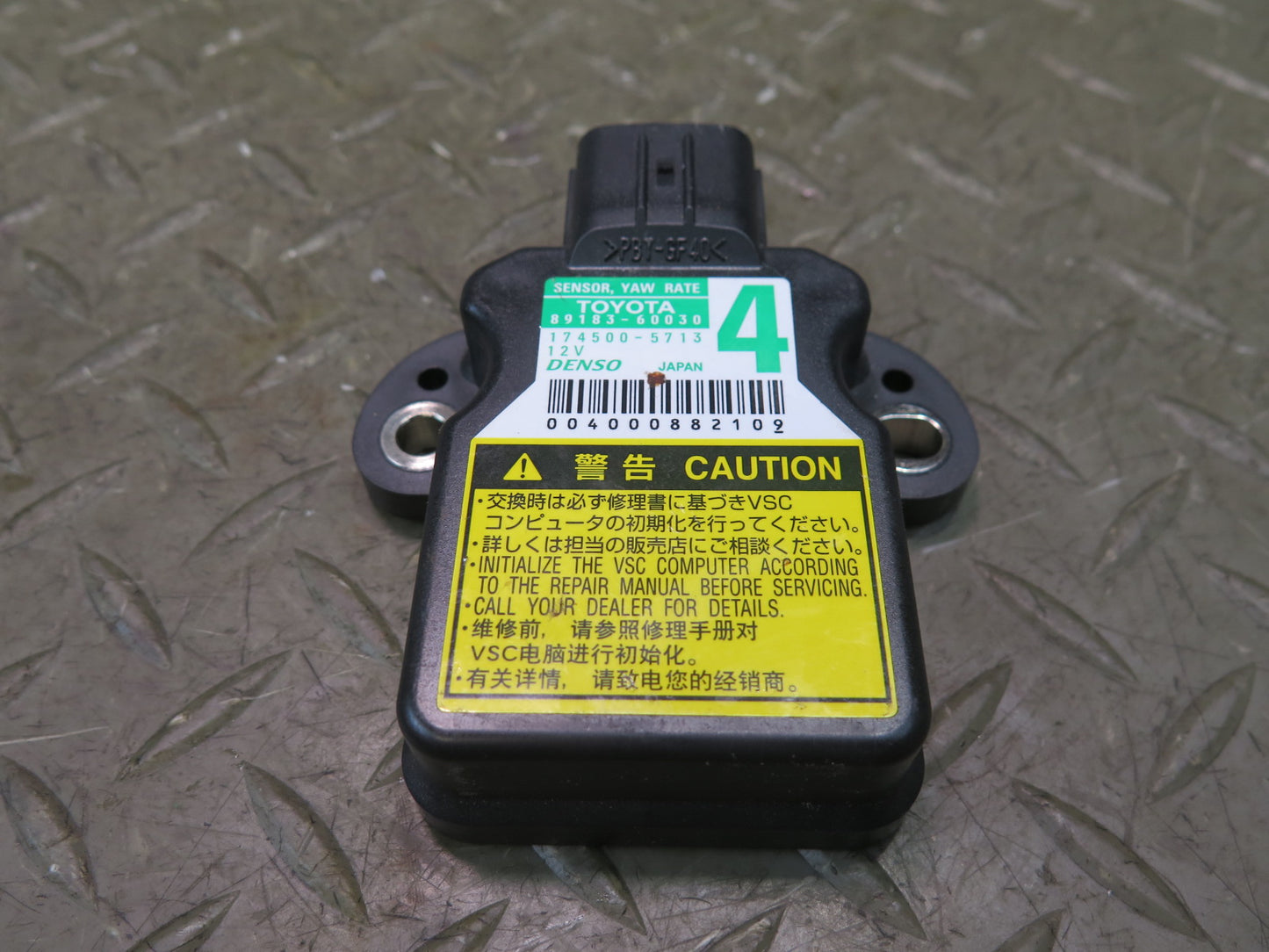 2008-2010 Lexus URJ201L LX570 YAW Rate Stability Sensor 89183-60030