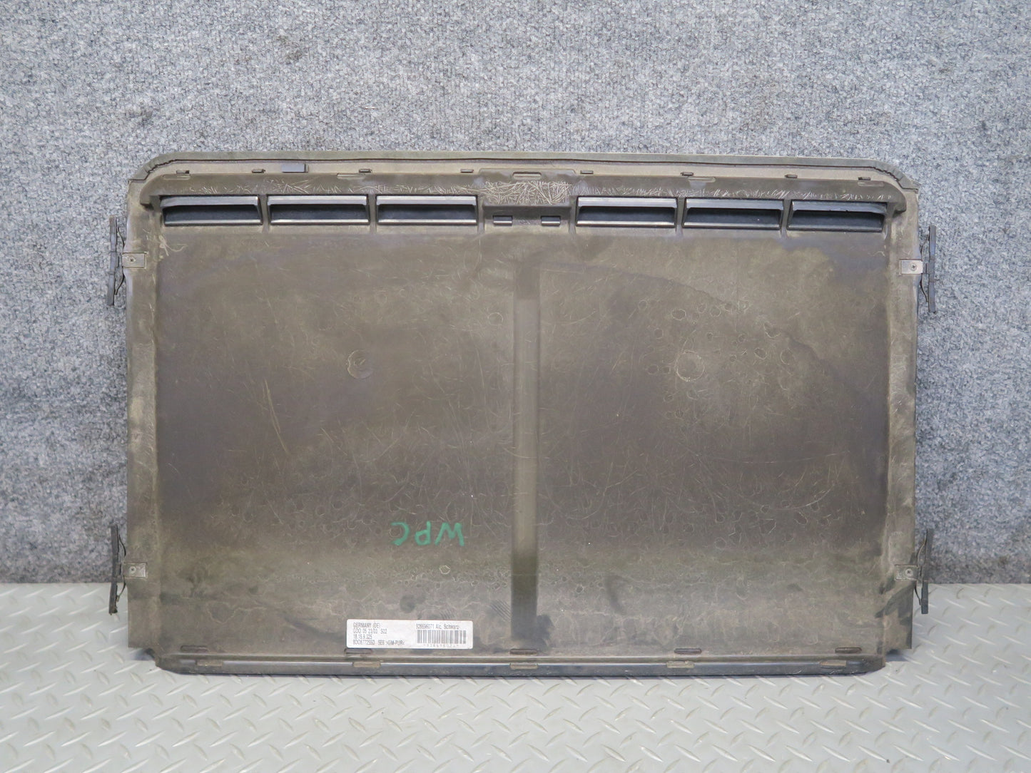 2003-2010 Porsche Cayenne 955 Sunroof Shade Interior Alcantara Trim Cover