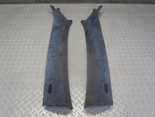 2003-2010 Porsche Cayenne 955 Front Interior A Pillar Alcantara Trim Panel Set