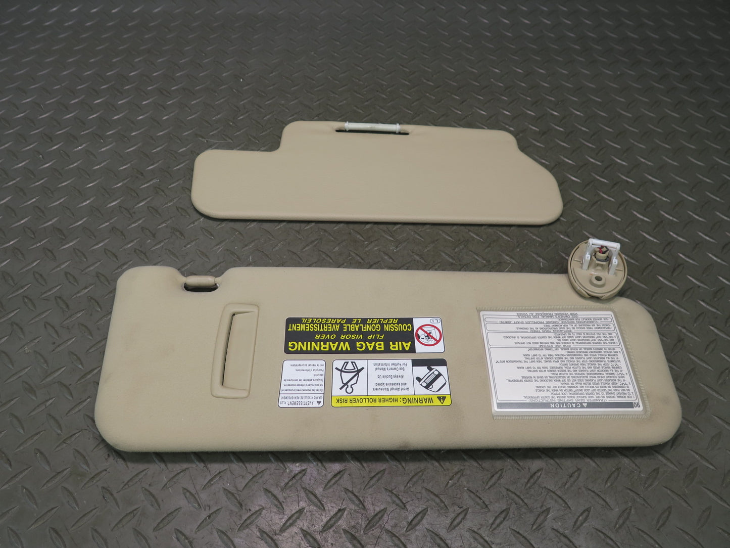 2008-2015 Lexus URJ201L LX570 Front Left Side Sun Visor Set of 2