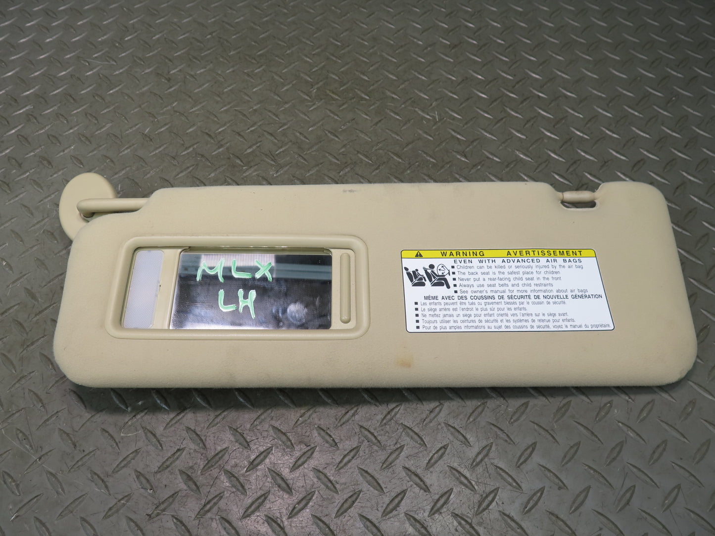 2008-2015 Lexus URJ201L LX570 Front Left Side Sun Visor Set of 2