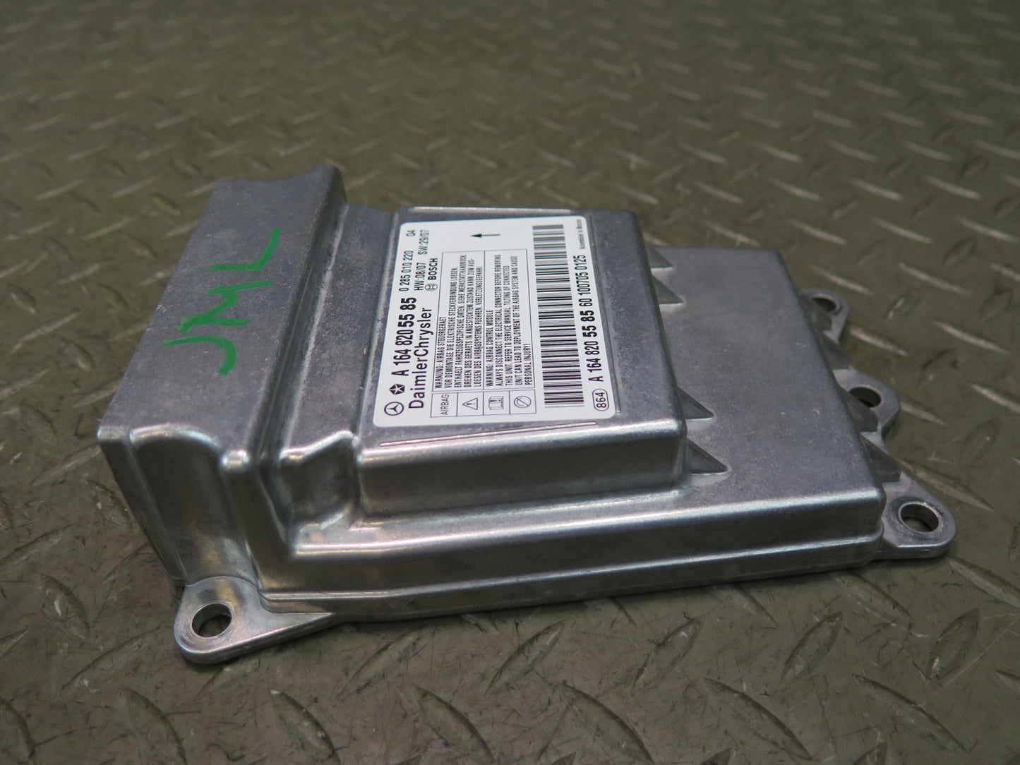 09-11 MERCEDES W164 ML350 ML500 A/T SRS AIRBAG SENSOR ECU CONTROL MODULE A1648205585O EM