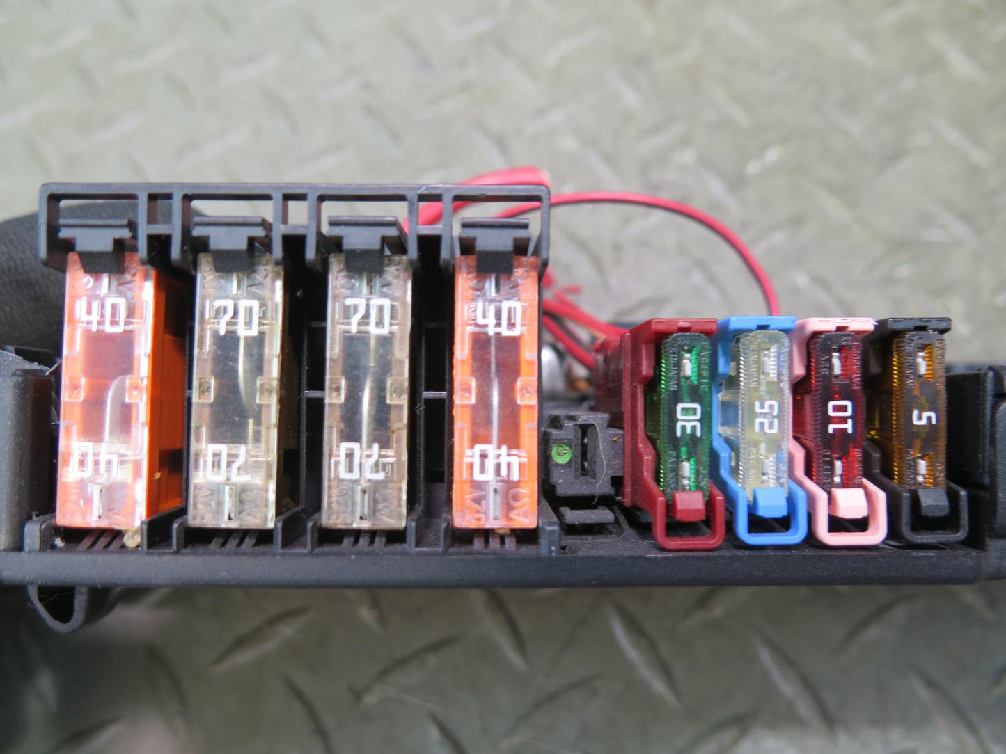 06-11 Mercedes W164 ML350 Rear Link Fuse Box Module Control Unit OEM
