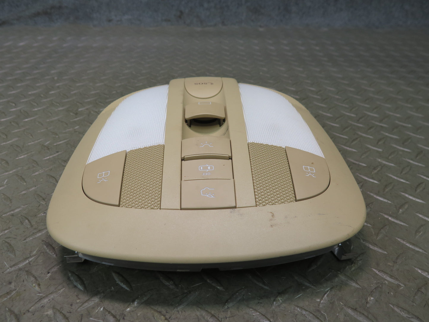07-11 Mercedes W164 ML350 Front Overhead Console Dome Light w Sunroof Switch OEM