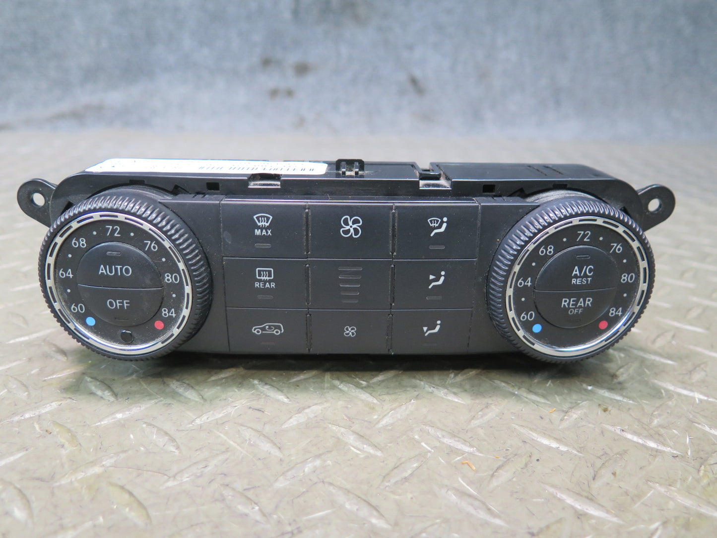 06-11 Mercedes W164 Ml-class Front Climate Control Switch Panel OEM