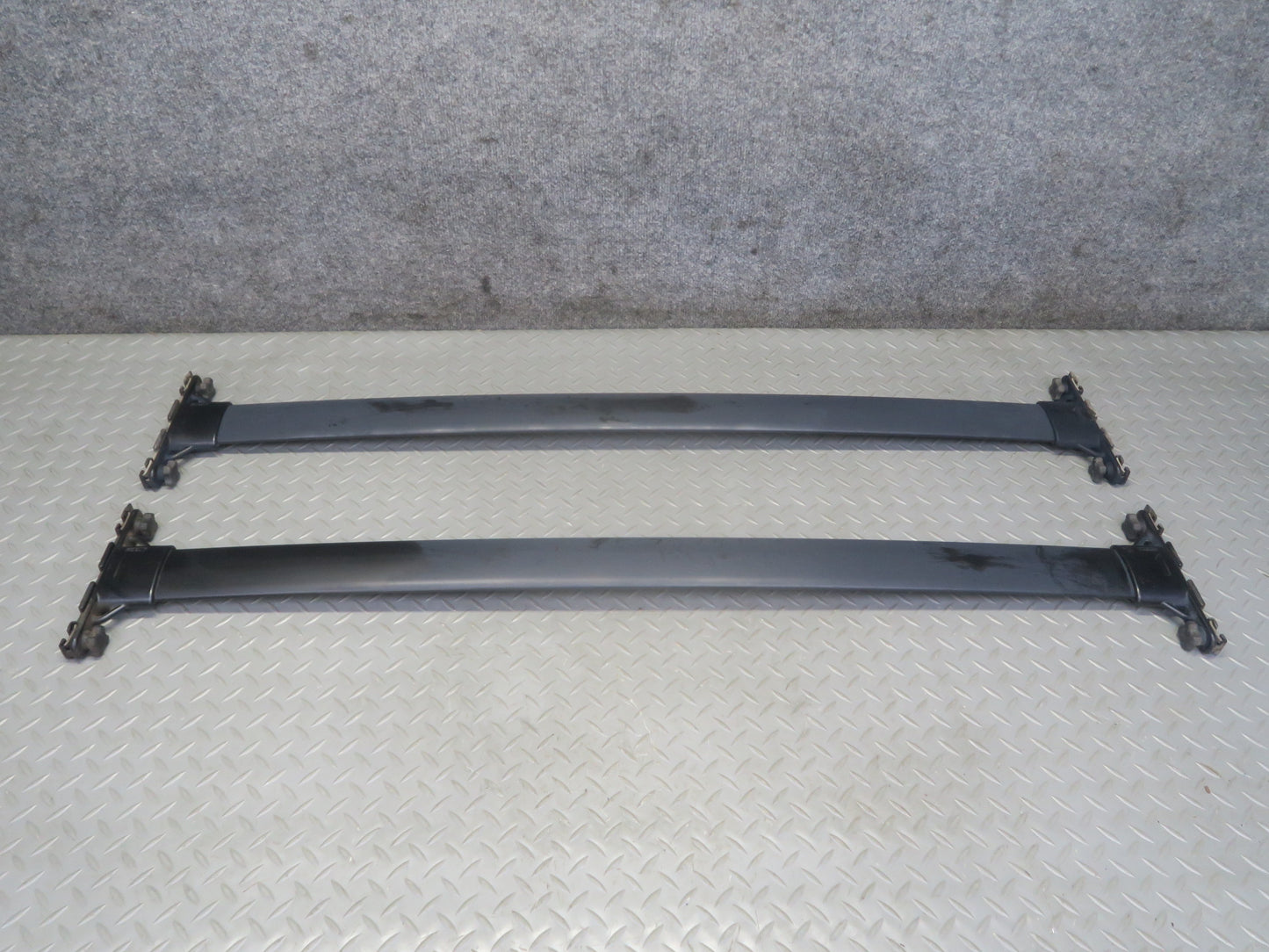 2008-2015 Lexus URJ201L LX570 Upper Roof Luggage Rack Rail Cross Cargo Bar Set