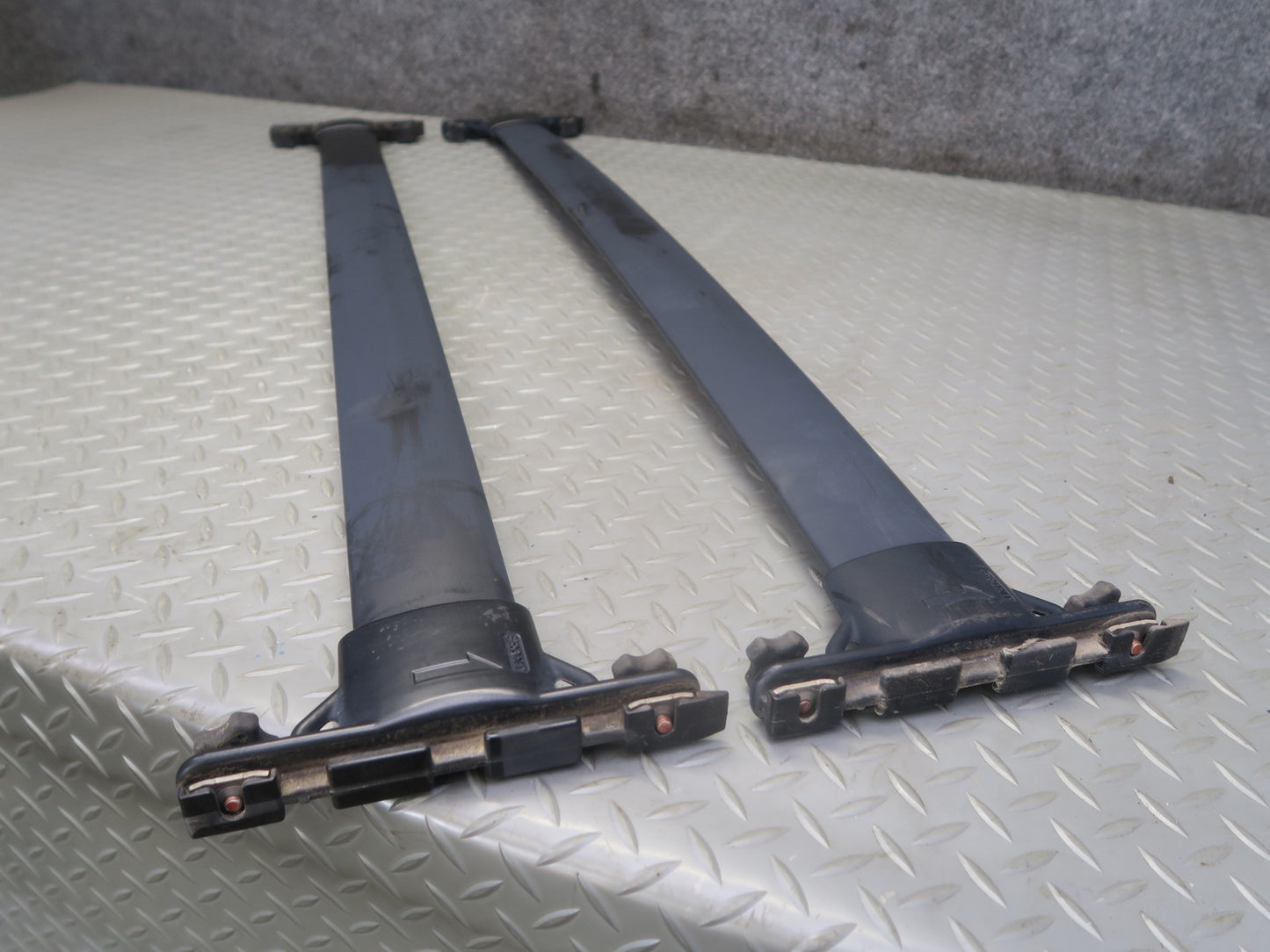 2008-2015 Lexus URJ201L LX570 Upper Roof Luggage Rack Rail Cross Cargo Bar Set