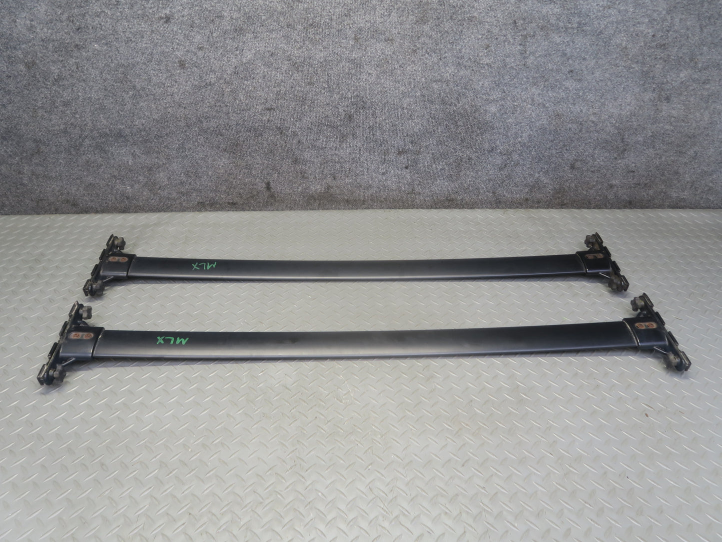 2008-2015 Lexus URJ201L LX570 Upper Roof Luggage Rack Rail Cross Cargo Bar Set