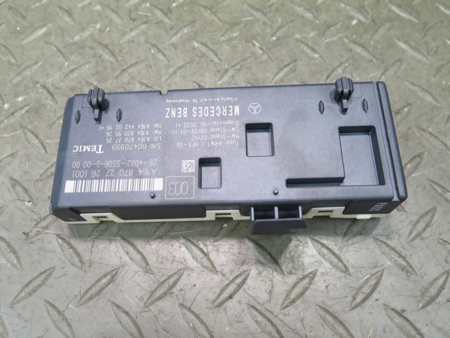 06-11 Mercedes W164 Ml-class Trunk Lid Tailgate Control Module 1648702726 OEM