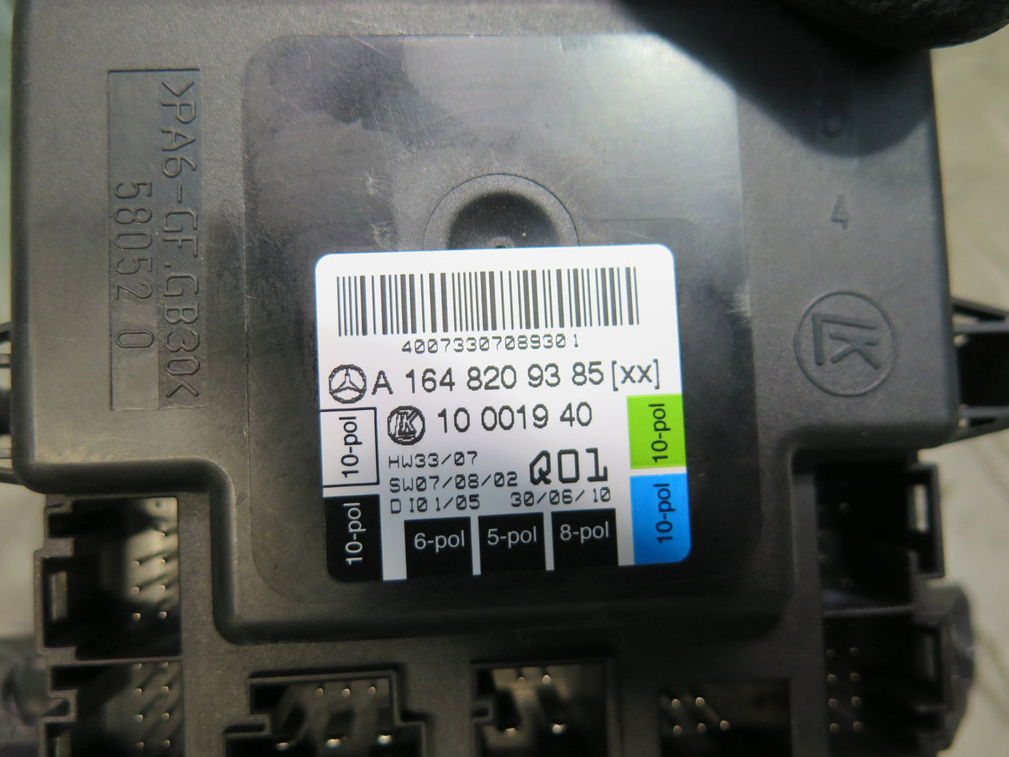 06-11 Mercedes X164 W251 W164 ML GL R Front Left Door Control Module Unit OEM