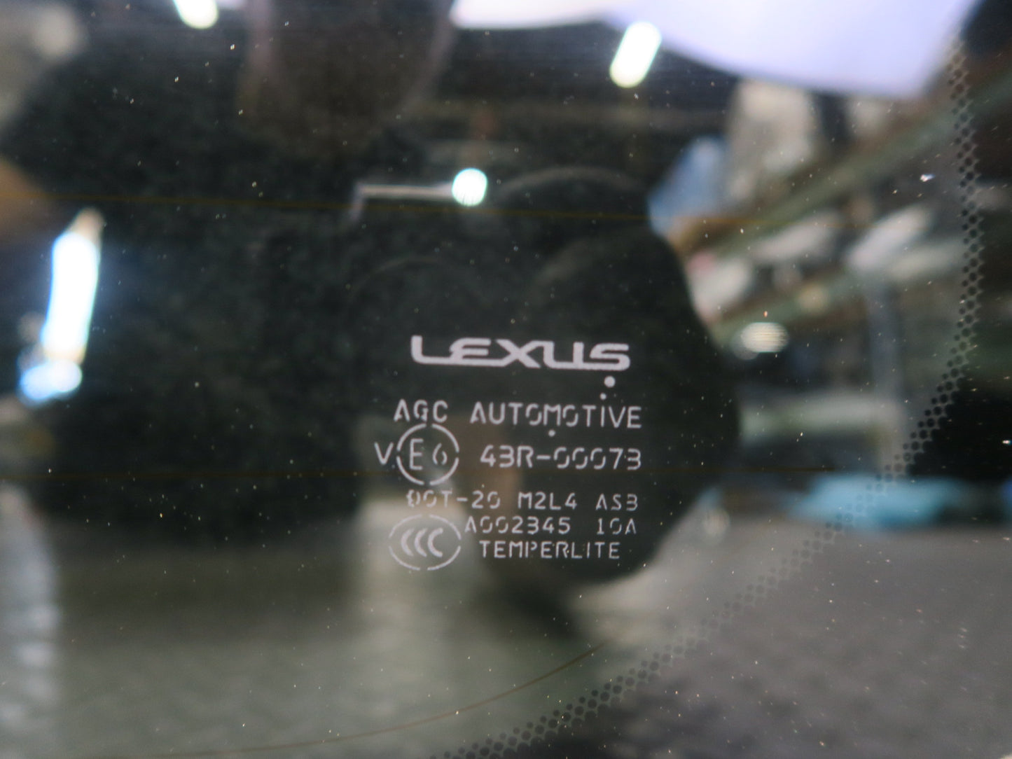 2008-2011 Lexus URJ201L LX570 Rear Left Driver Side Quarter Glass Window