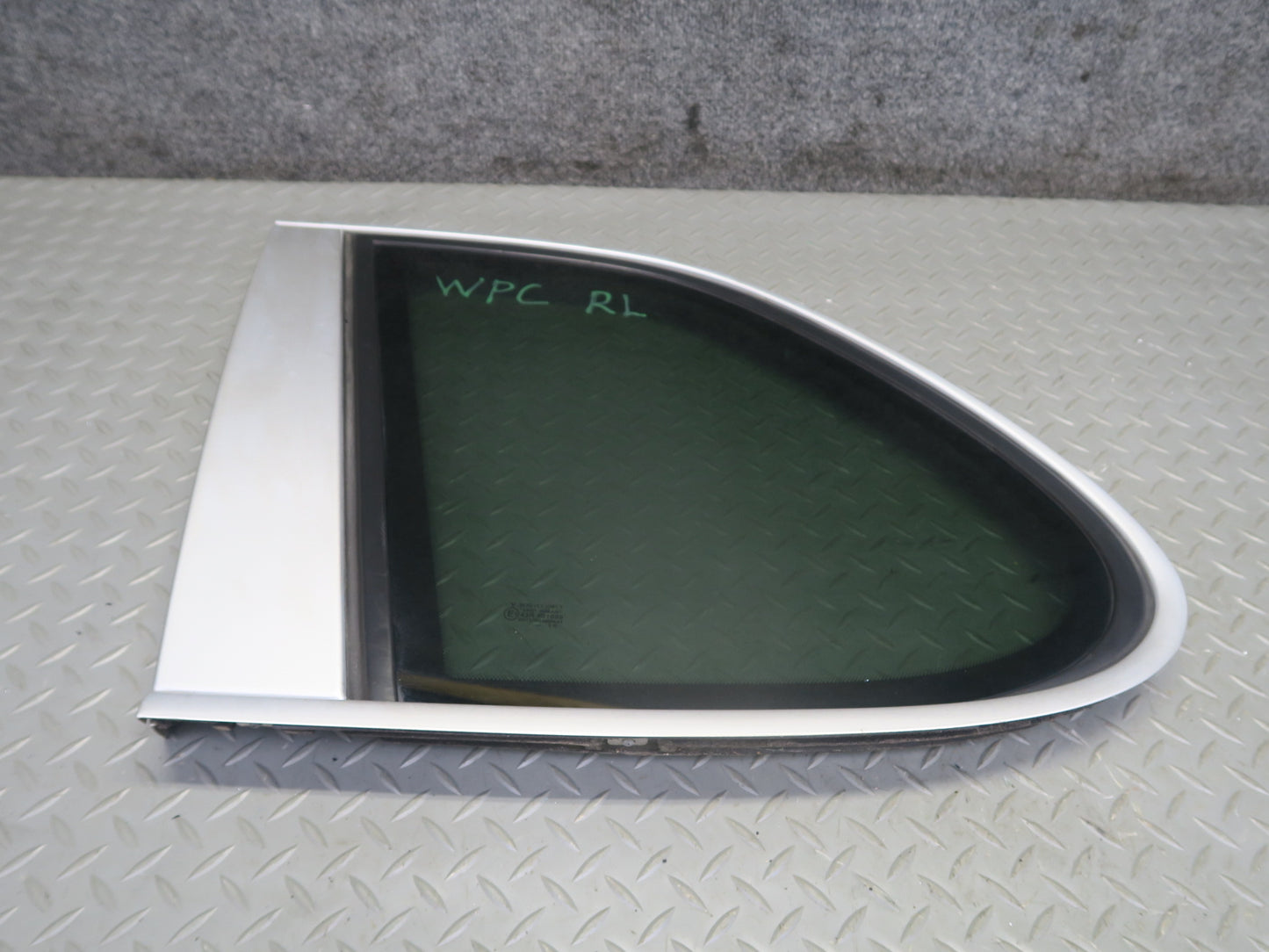 2003-2006 Porsche Cayenne 955 Rear Left Quarter Glass Window 7L5845297AC