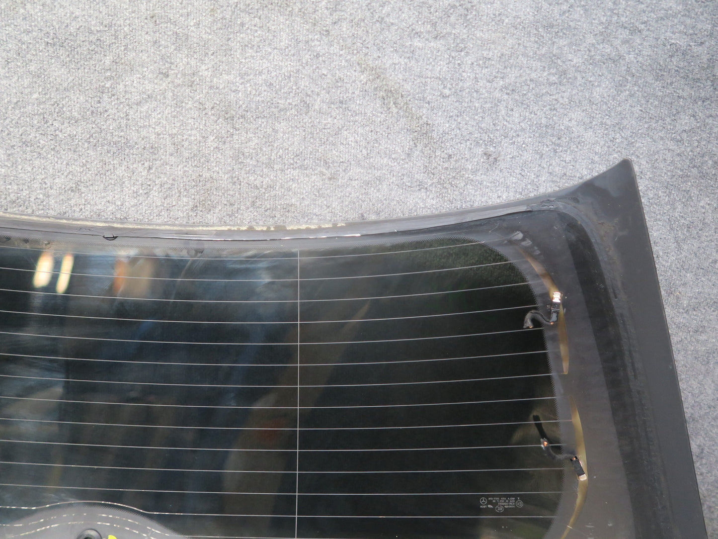 06-11 Mercedes W164 Ml-class Rear Trunk Lid Liftgate Tailgate Glass Window OEM
