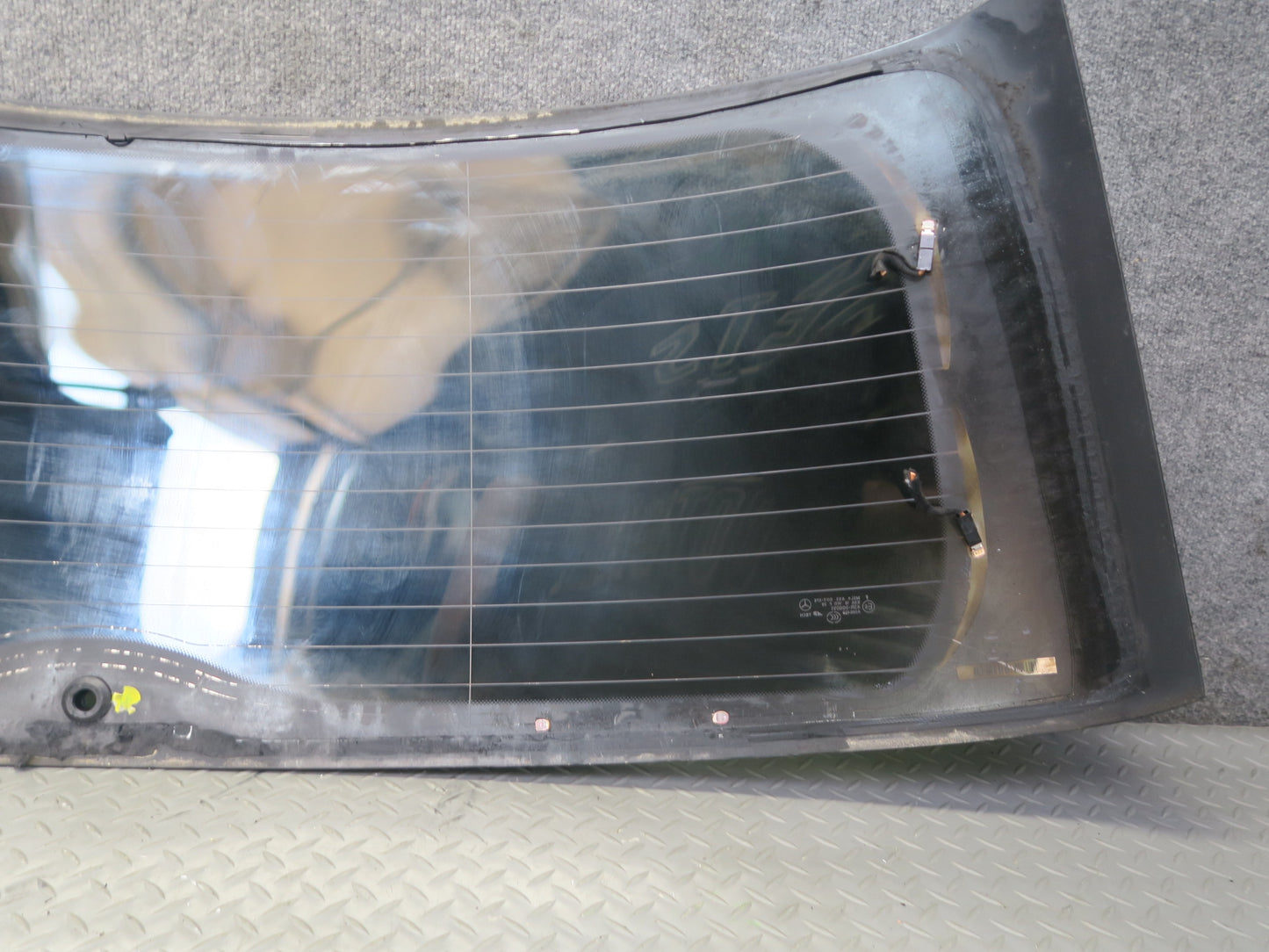 06-11 Mercedes W164 Ml-class Rear Trunk Lid Liftgate Tailgate Glass Window OEM