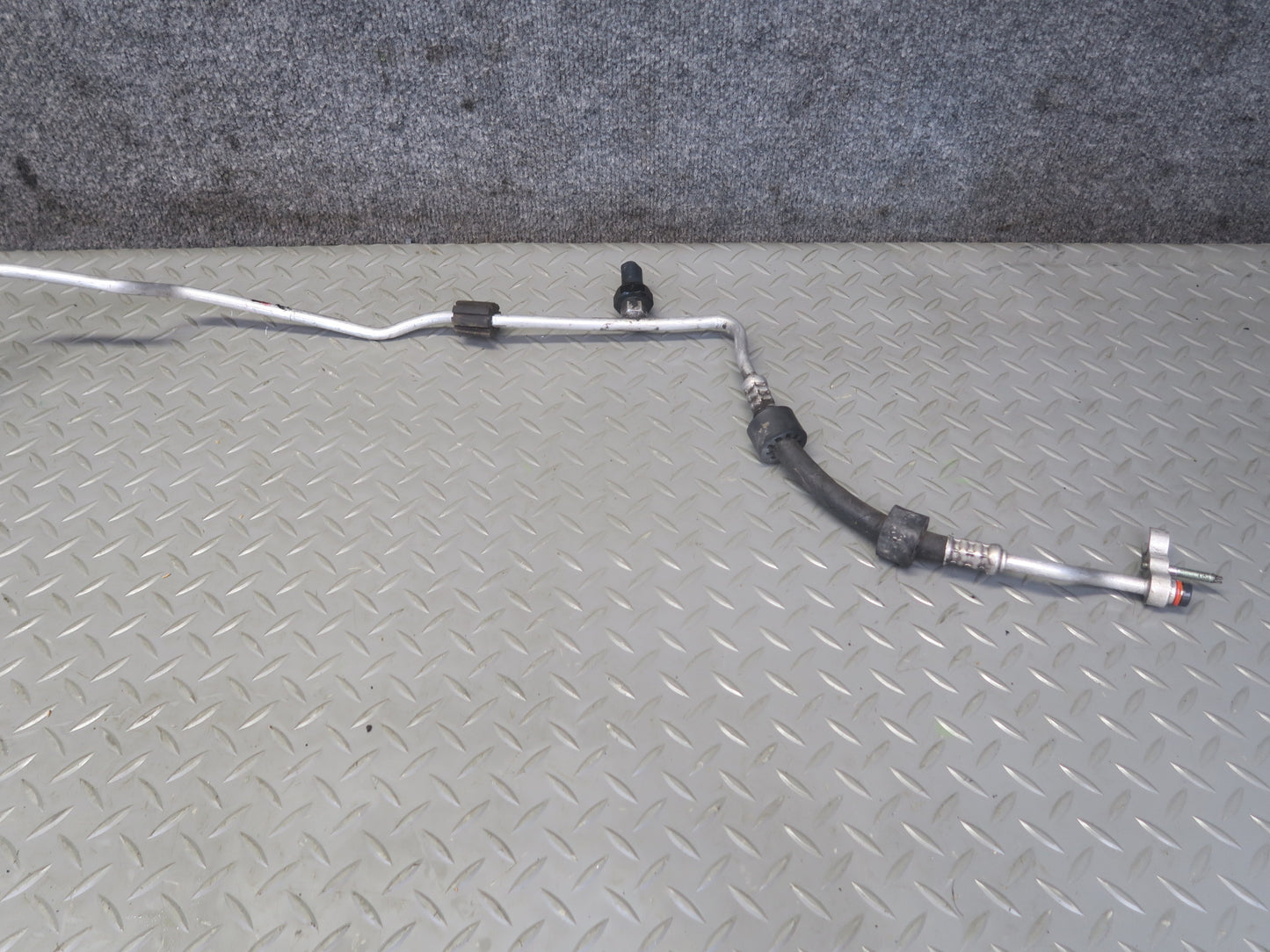 10-11 Mercedes W164 ML350 OM642 Set of 4 A/C Air Condition Hose Pipe Line OEM