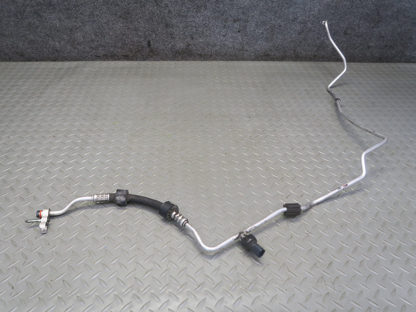 10-11 Mercedes W164 ML350 OM642 Set of 4 A/C Air Condition Hose Pipe Line OEM