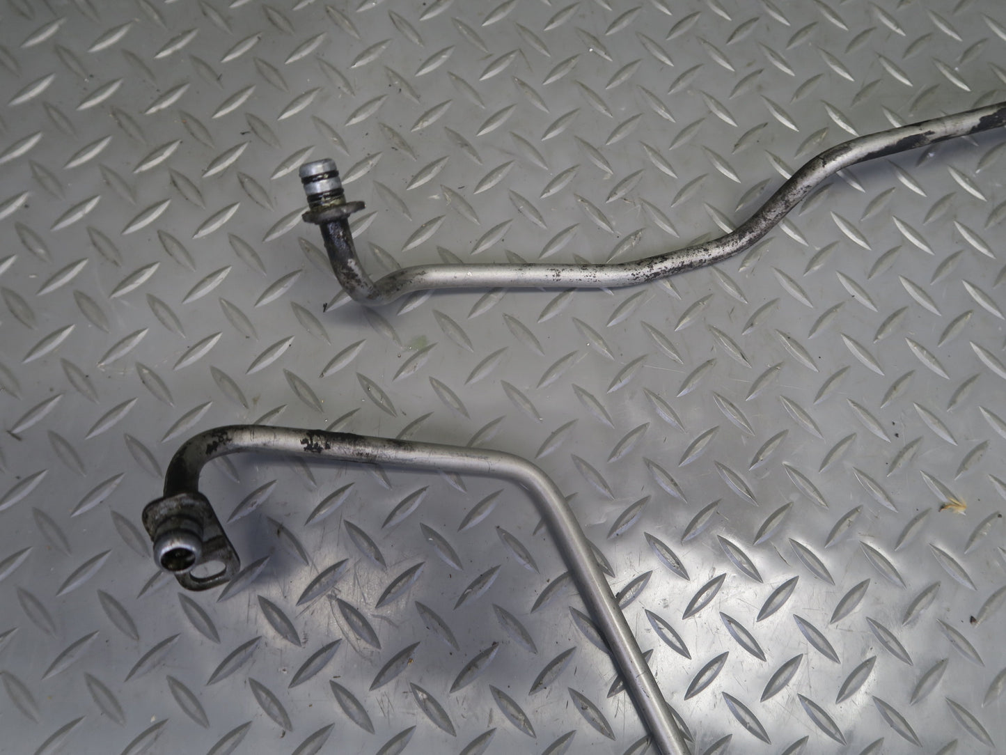 10-11 Mercedes W164 ML350 Diesel 722.902 AT Transmission Oil Cooler Hose Set OEM