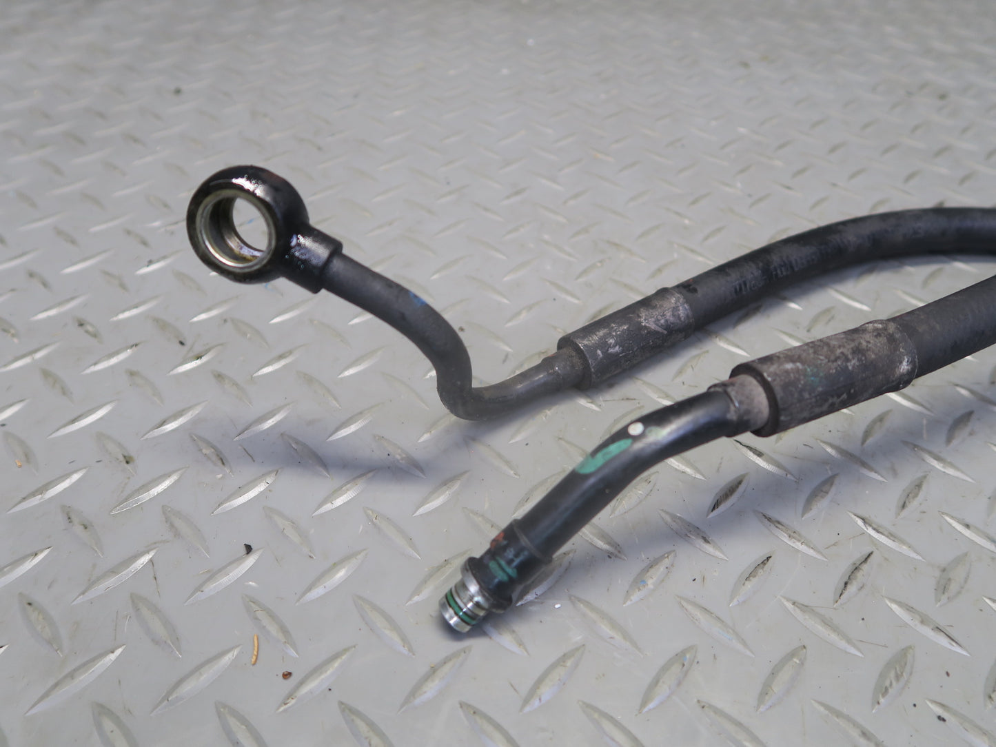 10-11 Mercedes W164 ML350 Bluetec Diesel Power Steering Pressure Hose Line OEM
