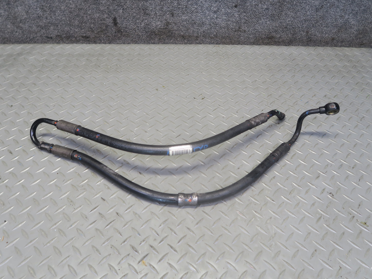10-11 Mercedes W164 ML350 Bluetec Diesel Power Steering Pressure Hose Line OEM