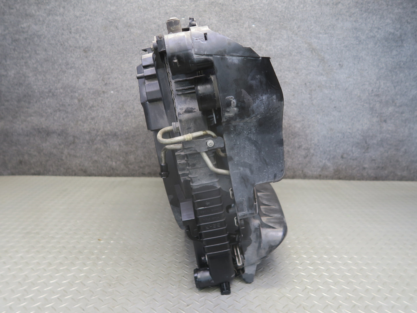 10-11 Mercedes W164 ML350 Diesel Radiator AC Condenser Fan Shroud Assembly OEM