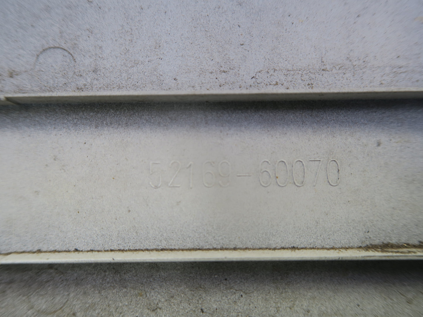 2008-2011 Lexus URJ201L LX570 Rear Bumper Lower Cover Panel