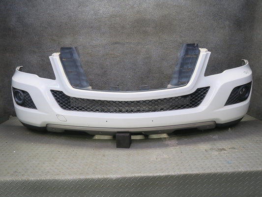 09-11 Mercedes W164 ML350 Front Bumper Cover w Fog Light Arctic White OEM