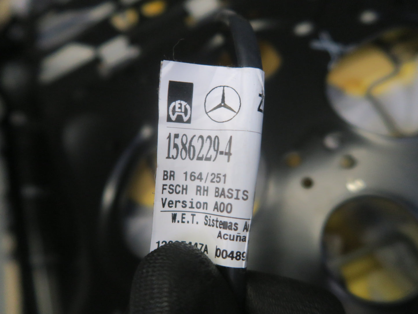 09-11 Mercedes W164 ML350 Front Right Heated Seat Lower Cushion Cashmere OEM