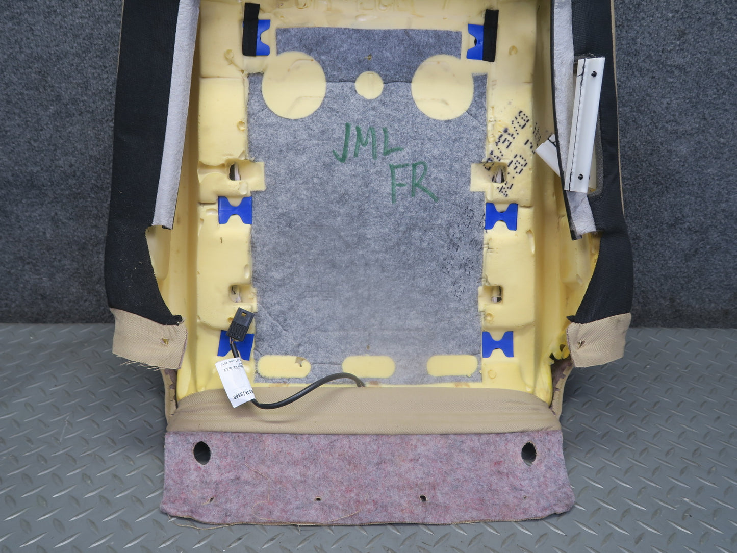 09-11 Mercedes W164 ML350 Front Right Heated Seat Upper Cushion Cashmere OEM