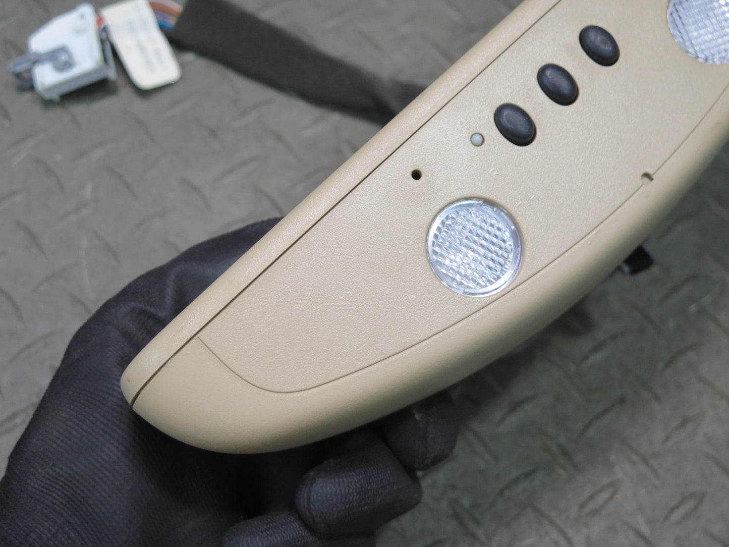 06-11 Mercedes W164 ML350 Rear View Mirror W/ Homelink & Lamps Beige OEM