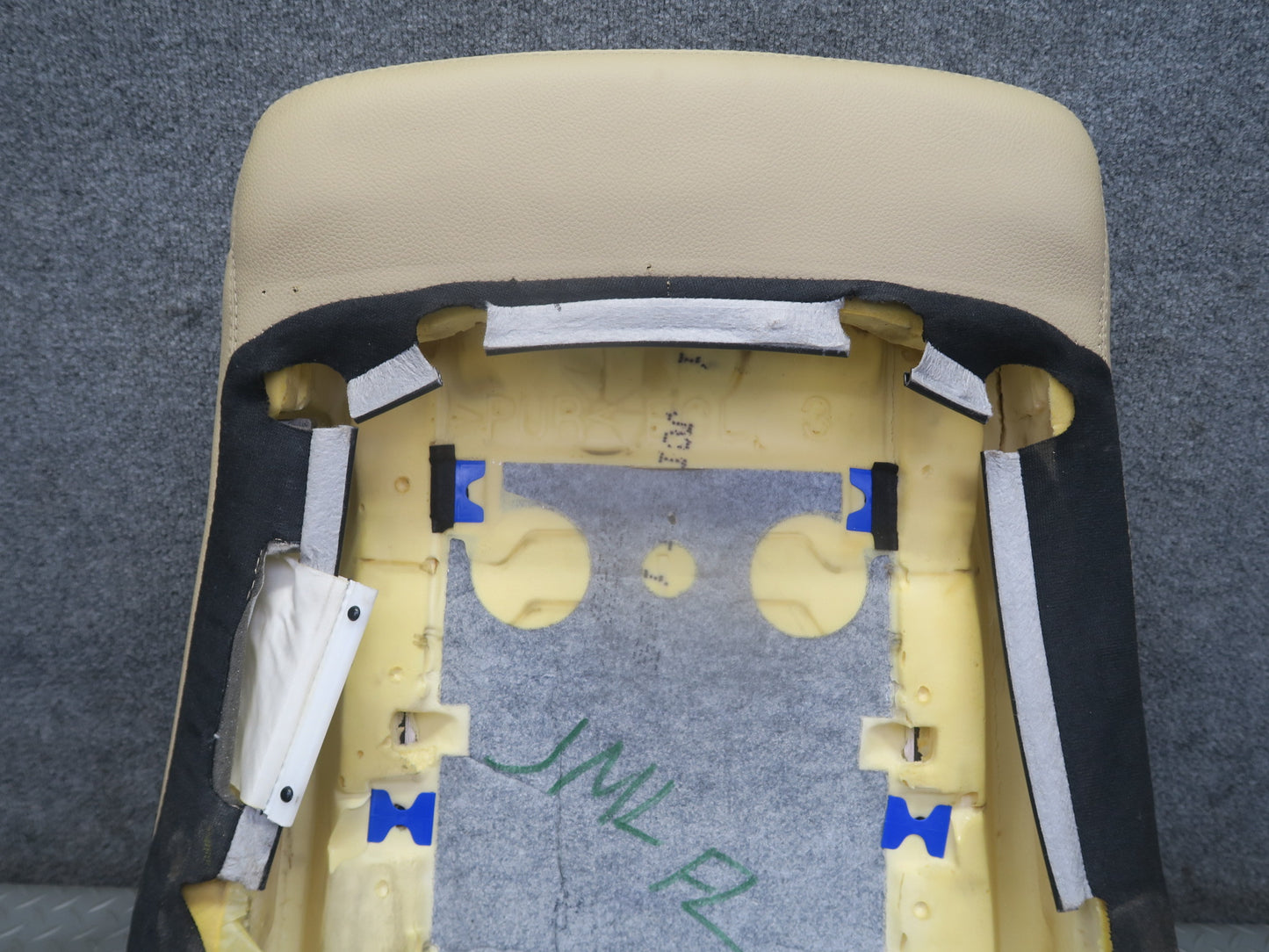 09-11 Mercedes W164 ML350 Front Left Heated Seat Upper Cushion Cashmere OEM