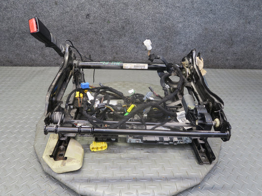 06-11 Mercedes W164 ML350 Front Left Seat Lower Frame Track Rail w Motor OEM