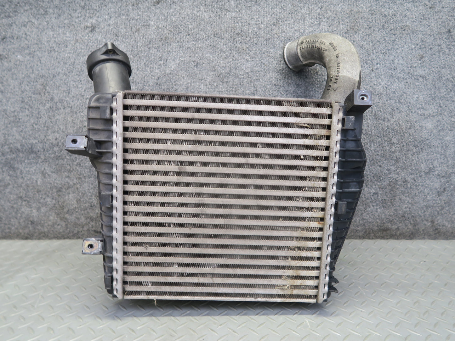 2003-2006 Porsche Cayenne 955 4.5L Right Intercooler w Shroud 7L0145804A