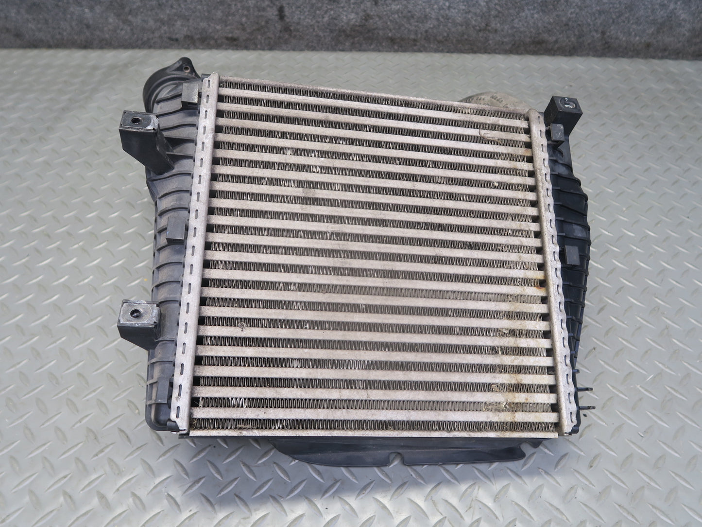 2003-2006 Porsche Cayenne 955 4.5L Right Intercooler w Shroud 7L0145804A