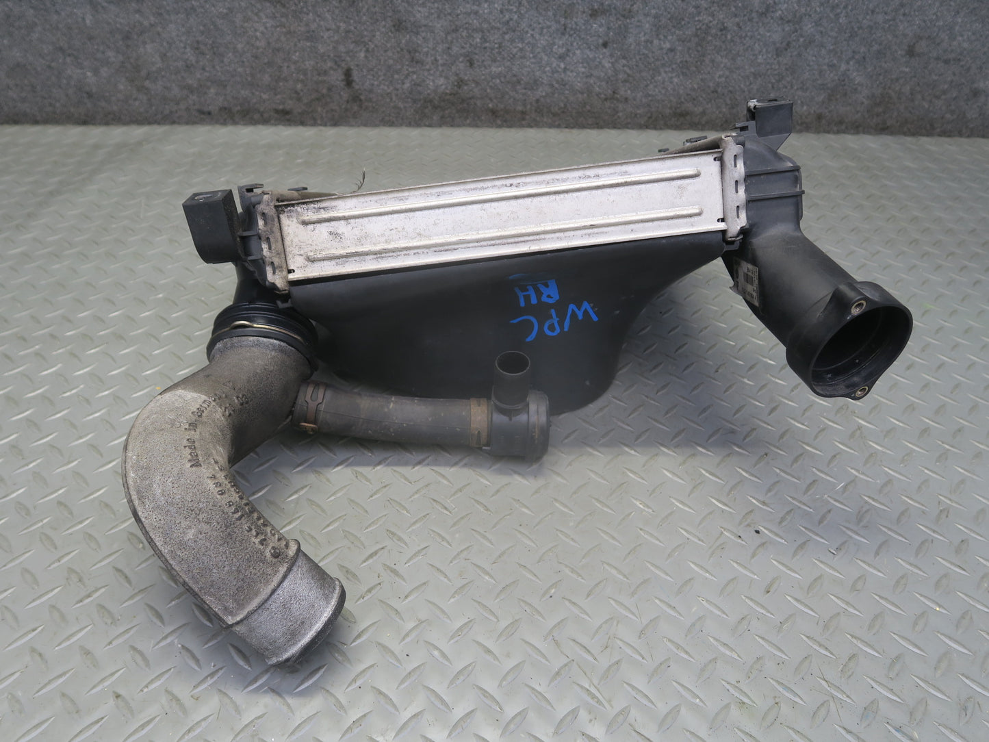 2003-2006 Porsche Cayenne 955 4.5L Right Intercooler w Shroud 7L0145804A