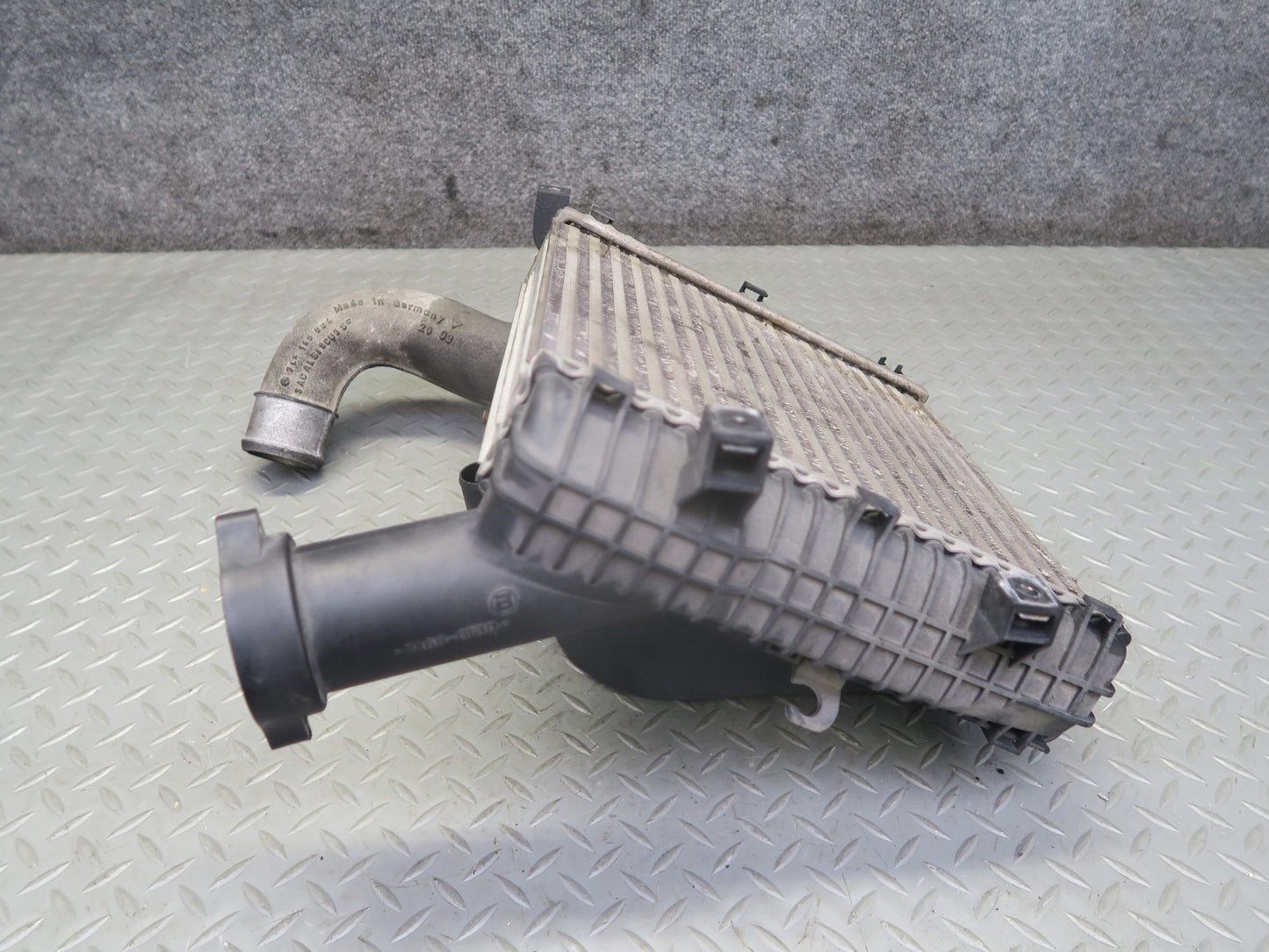 2003-2006 Porsche Cayenne 955 4.5L Right Intercooler w Shroud 7L0145804A