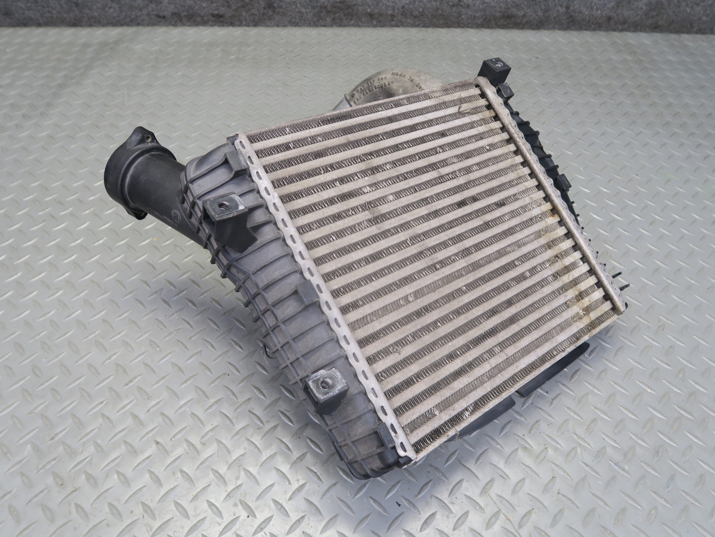 2003-2006 Porsche Cayenne 955 4.5L Right Intercooler w Shroud 7L0145804A