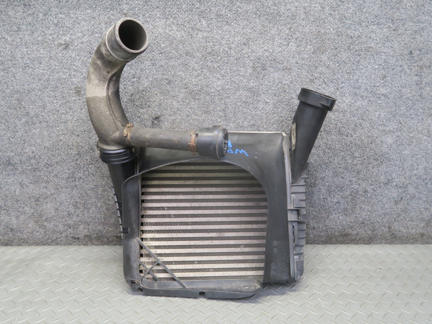 2003-2006 Porsche Cayenne 955 4.5L Right Intercooler w Shroud 7L0145804A