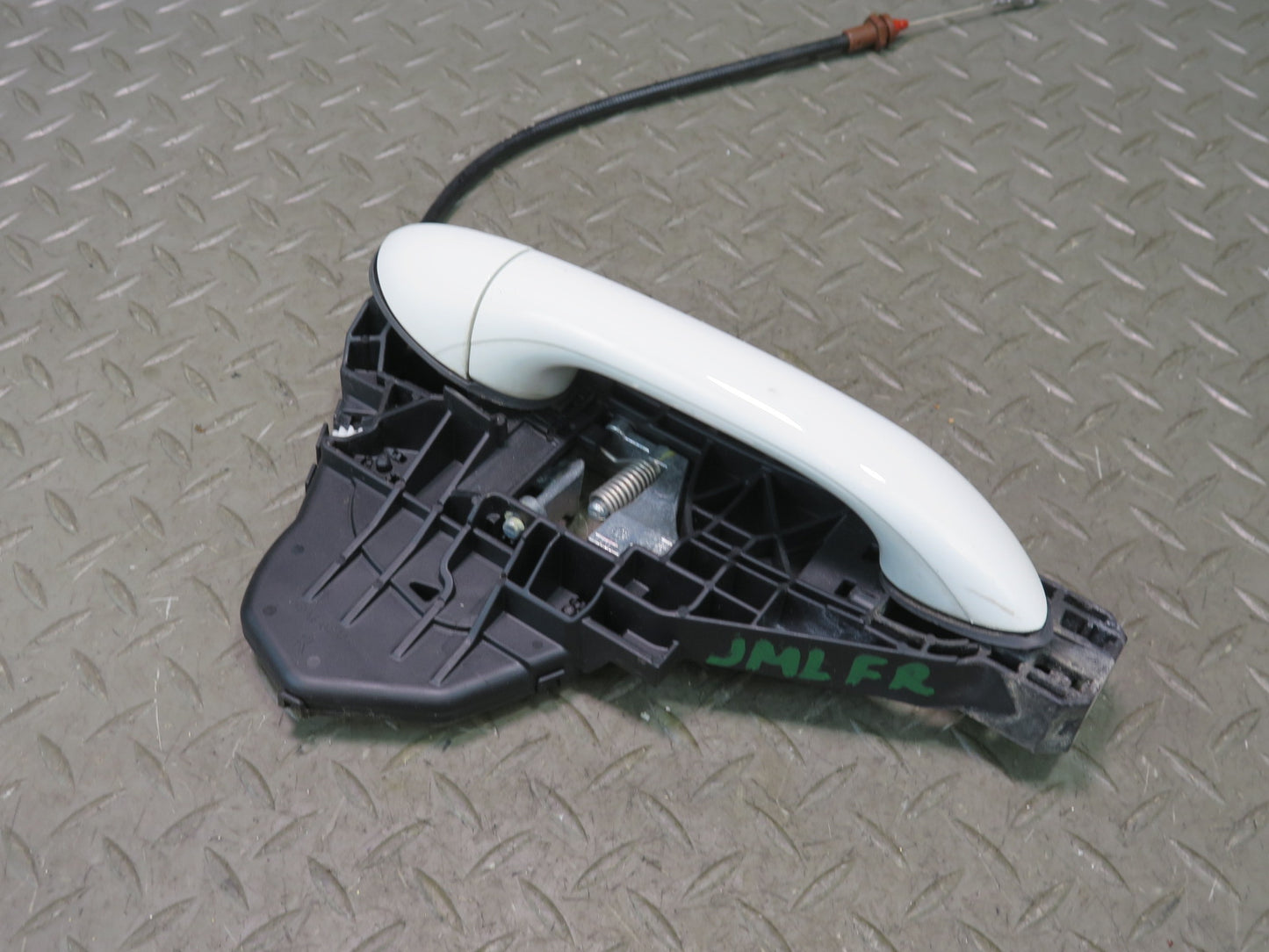 06-11 Mercedes W164 Ml-class Front Right Door Exterior Handle Arctic White OEM
