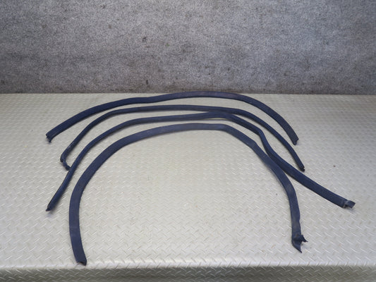 74-85 Mercedes W123 Sedan Front & Rear Door Weather Strip Rubber Seal Set OEM