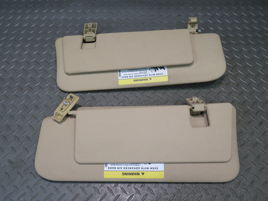 06-11 Mercedes X164 W164 GL Ml-class Set of 2 Front Left & Right Sun Visor OEM